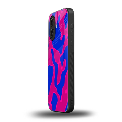 Azure Melt iphone 17 mobile cover | shockproof glass phone case