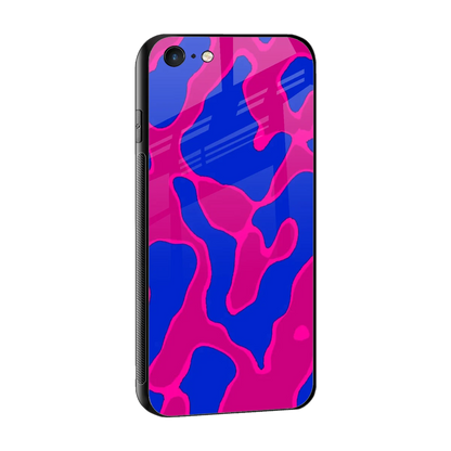 Azure Melt sleek iphone 6s plus cover with tempered glass back and TPU edges