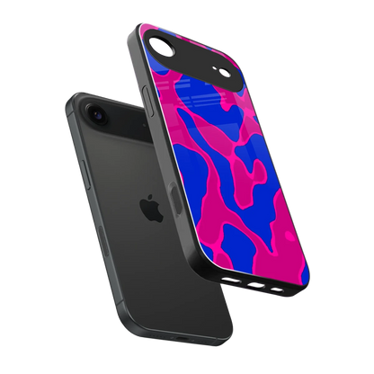 Azure Melt sleek iphone air cover with tempered glass back and TPU edges