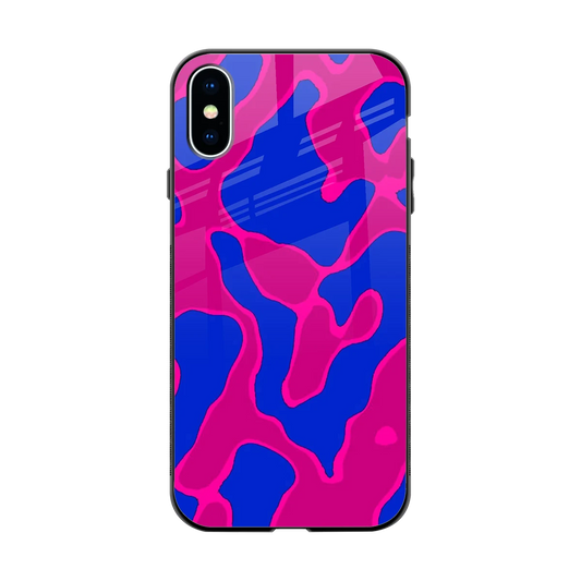 Azure Melt back phone cover | glass case for iphone x