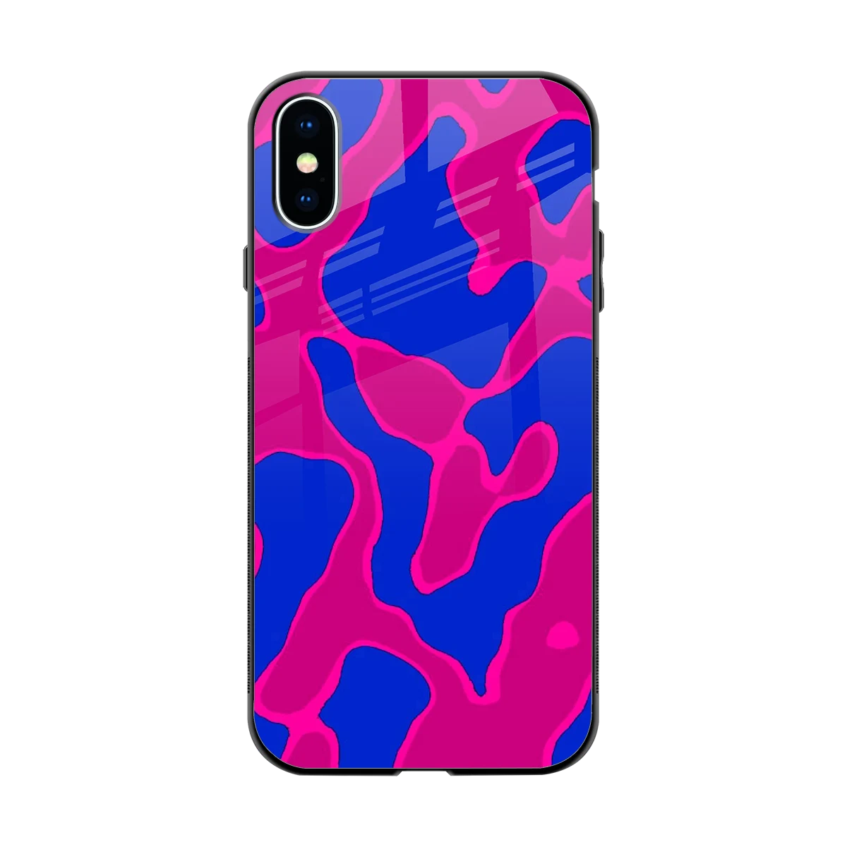 Azure Melt back phone cover | glass case for iphone xs