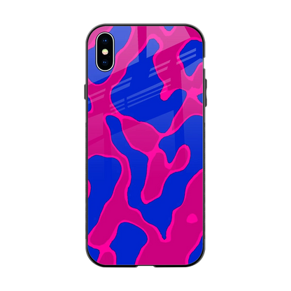 Azure Melt back phone cover | glass case for iphone xs max