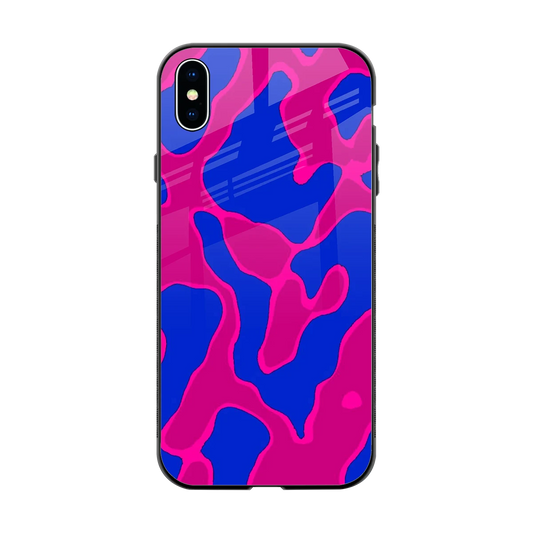 Azure Melt back phone cover | glass case for iphone xs max