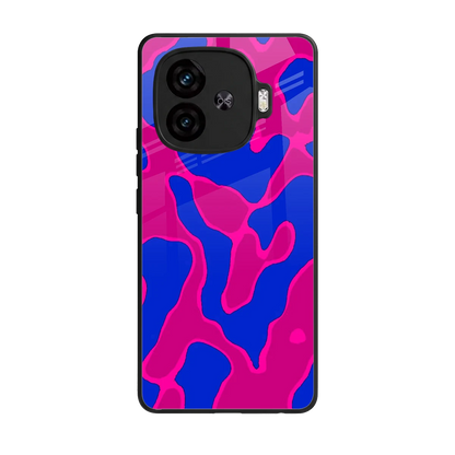 Azure Melt back phone cover | glass case for iqoo neo 10r 5g