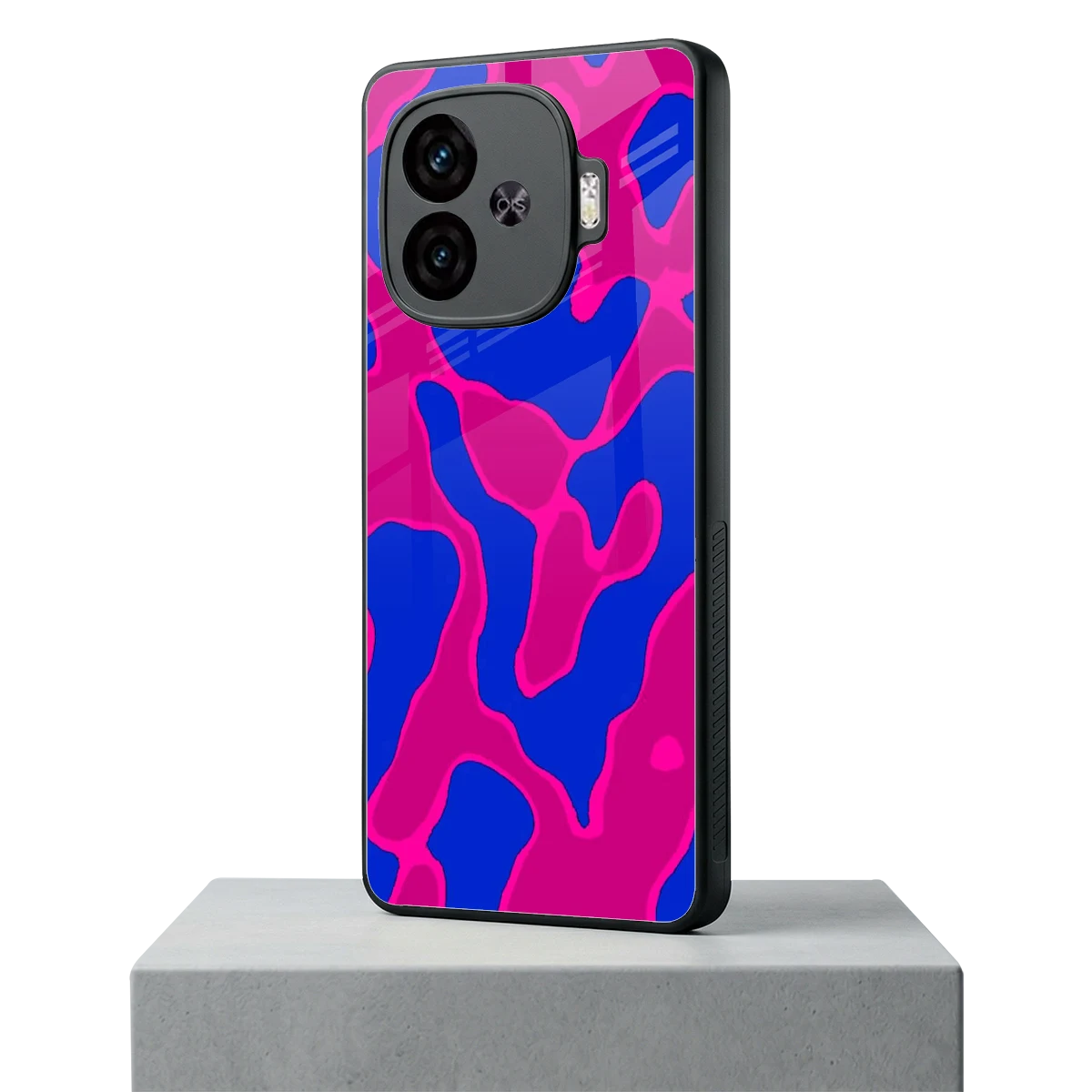 Azure Melt iqoo neo 10r 5g mobile cover | shockproof glass phone case