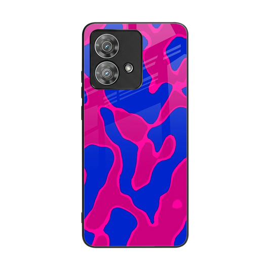 Azure Melt back phone cover | glass case for motorola edge 40 neo 5g