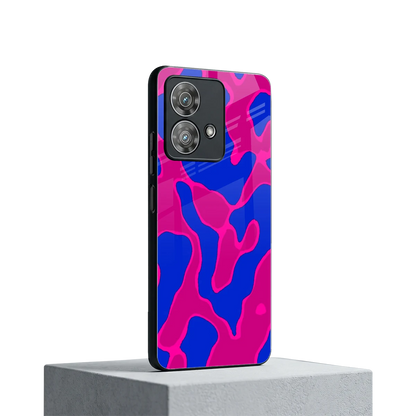 Azure Melt motorola edge 40 neo 5g mobile cover | shockproof glass phone case