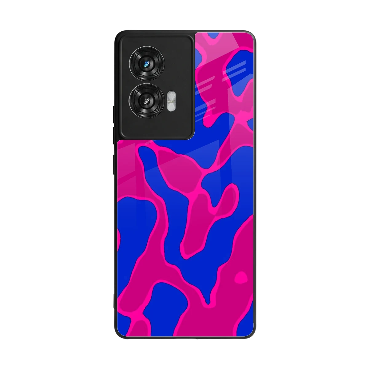 Azure Melt back phone cover | glass case for motorola edge 50 fusion