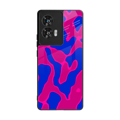 Azure Melt back phone cover | glass case for motorola edge 50 fusion