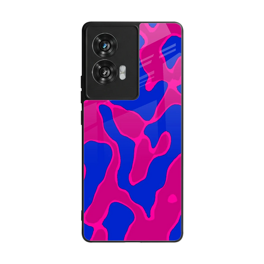 Azure Melt back phone cover | glass case for motorola edge 50 fusion
