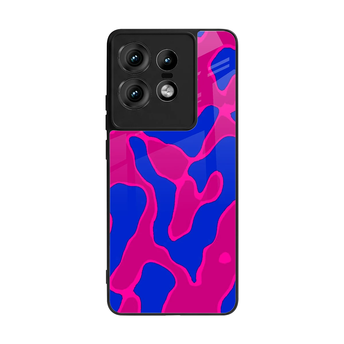 Azure Melt back phone cover | glass case for motorola edge 50 pro