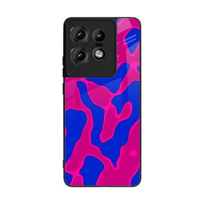 Azure Melt back phone cover | glass case for motorola edge 50 pro