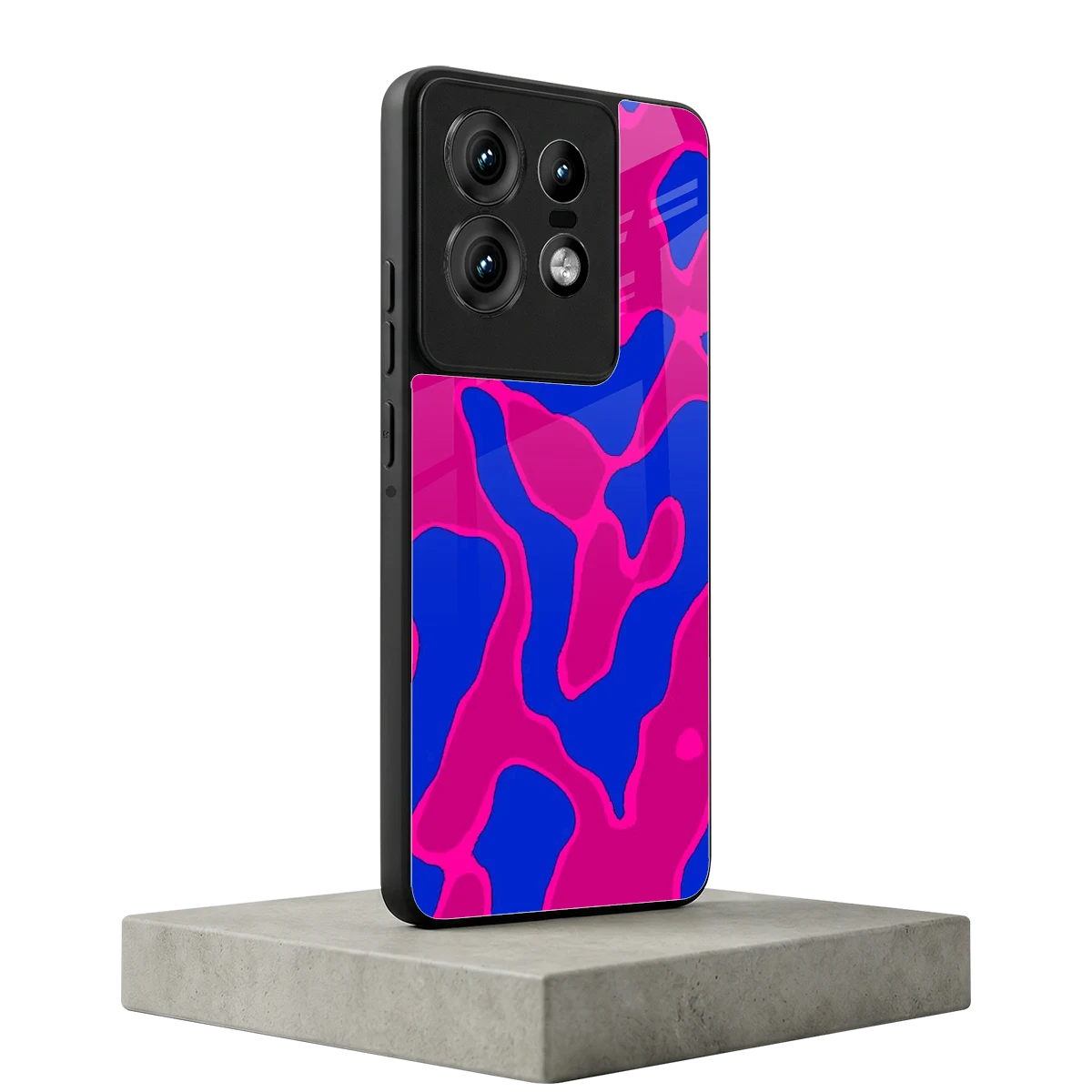 Azure Melt motorola edge 50 pro mobile cover | shockproof glass phone case