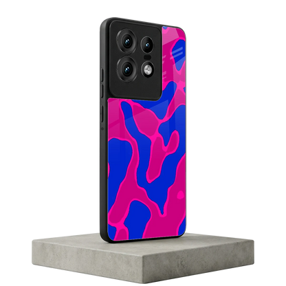 Azure Melt motorola edge 50 pro mobile cover | shockproof glass phone case