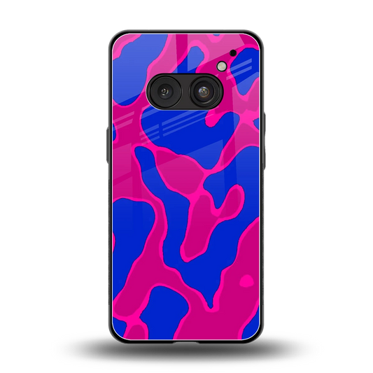 Azure Melt back phone cover | glass case for nothing phone 2a