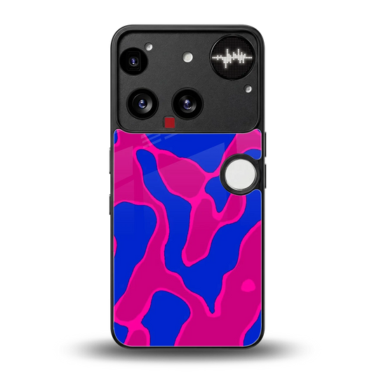Azure Melt back phone cover | glass case for nothing phone 3