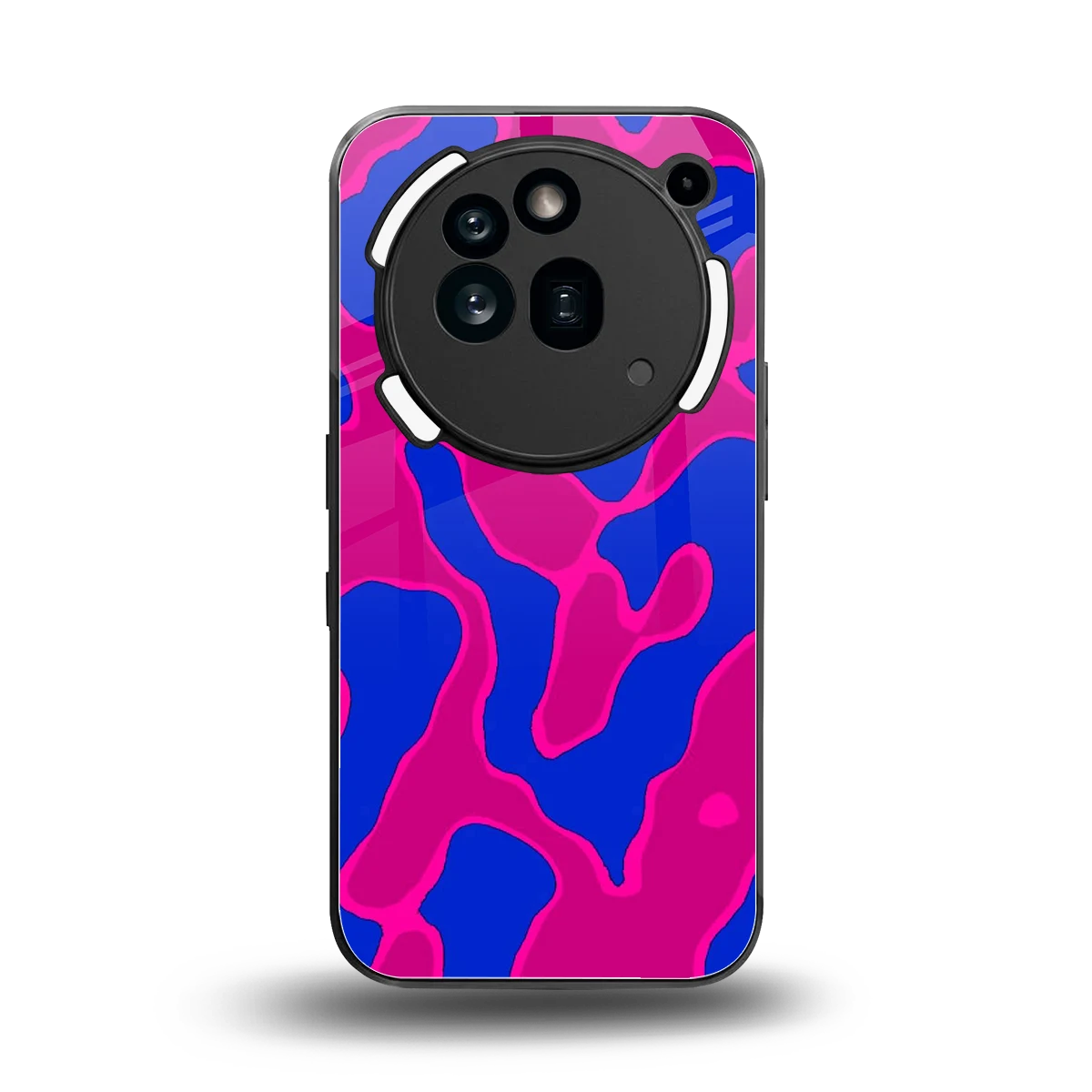 Azure Melt back phone cover | glass case for nothing phone 3a pro