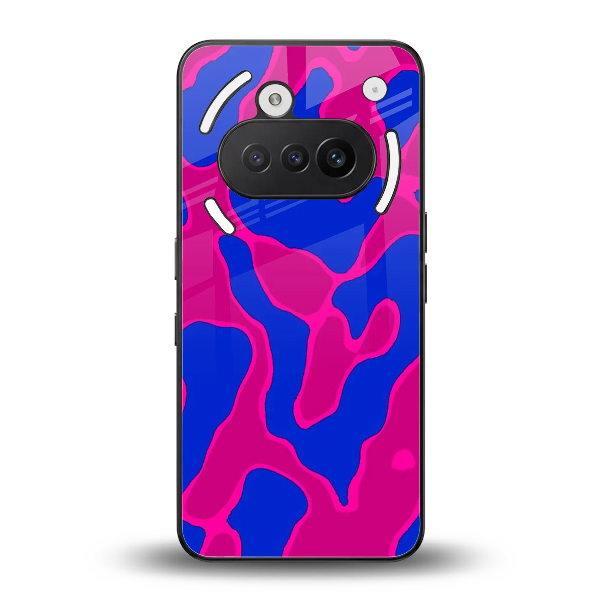 Azure Melt back phone cover | glass case for nothing phone 3a