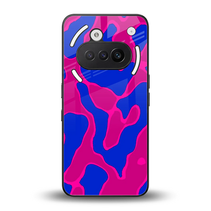 Azure Melt back phone cover | glass case for nothing phone 3a