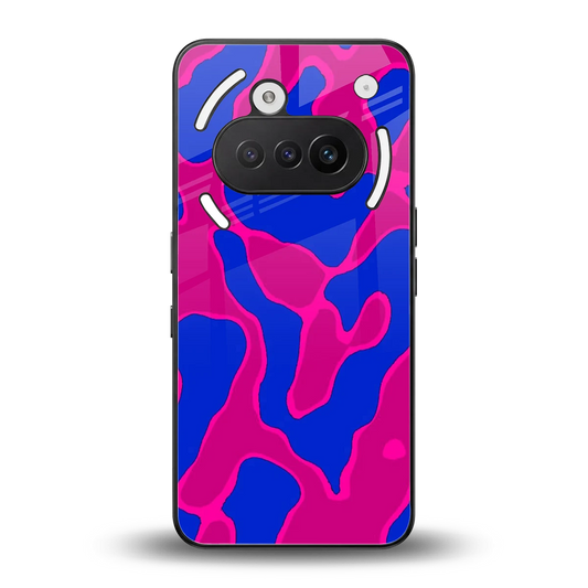 Azure Melt back phone cover | glass case for nothing phone 3a