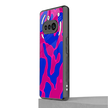 Azure Melt nothing phone 3a mobile cover | shockproof glass phone case