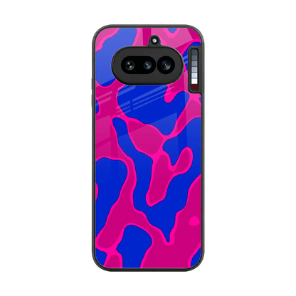 Azure Melt back phone cover | glass case for nothing phone 4a
