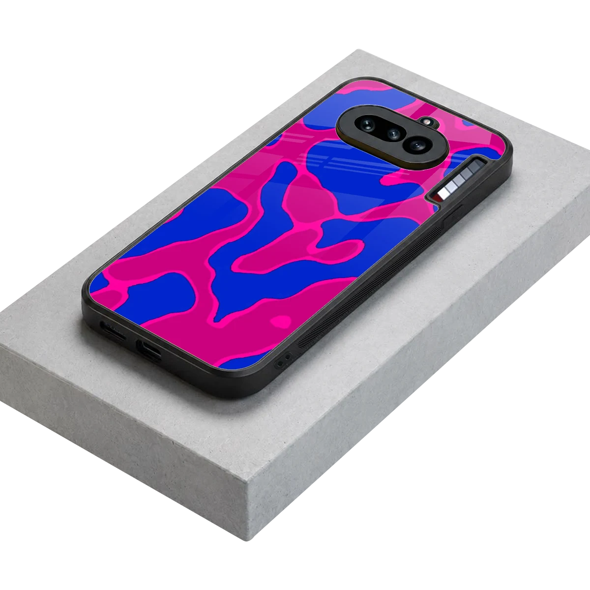 Azure Melt stylish phone case for nothing phone 4a | glossy glass and slim fit
