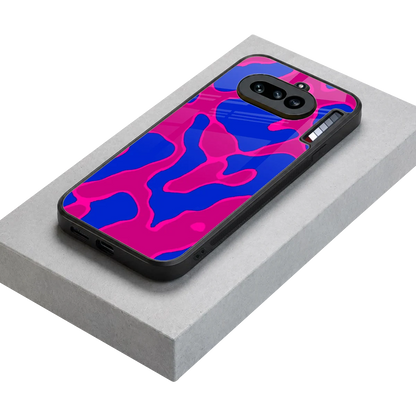 Azure Melt stylish phone case for nothing phone 4a | glossy glass and slim fit