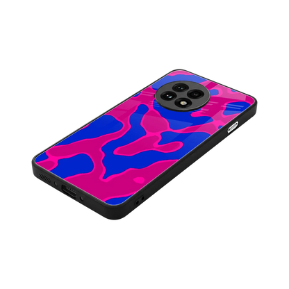 Azure Melt stylish phone case for oneplus 13r | glossy glass and slim fit
