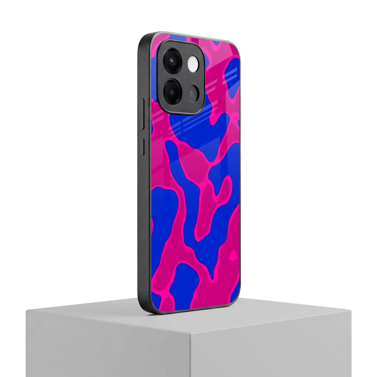 Azure Melt oneplus 13s mobile cover | shockproof glass phone case