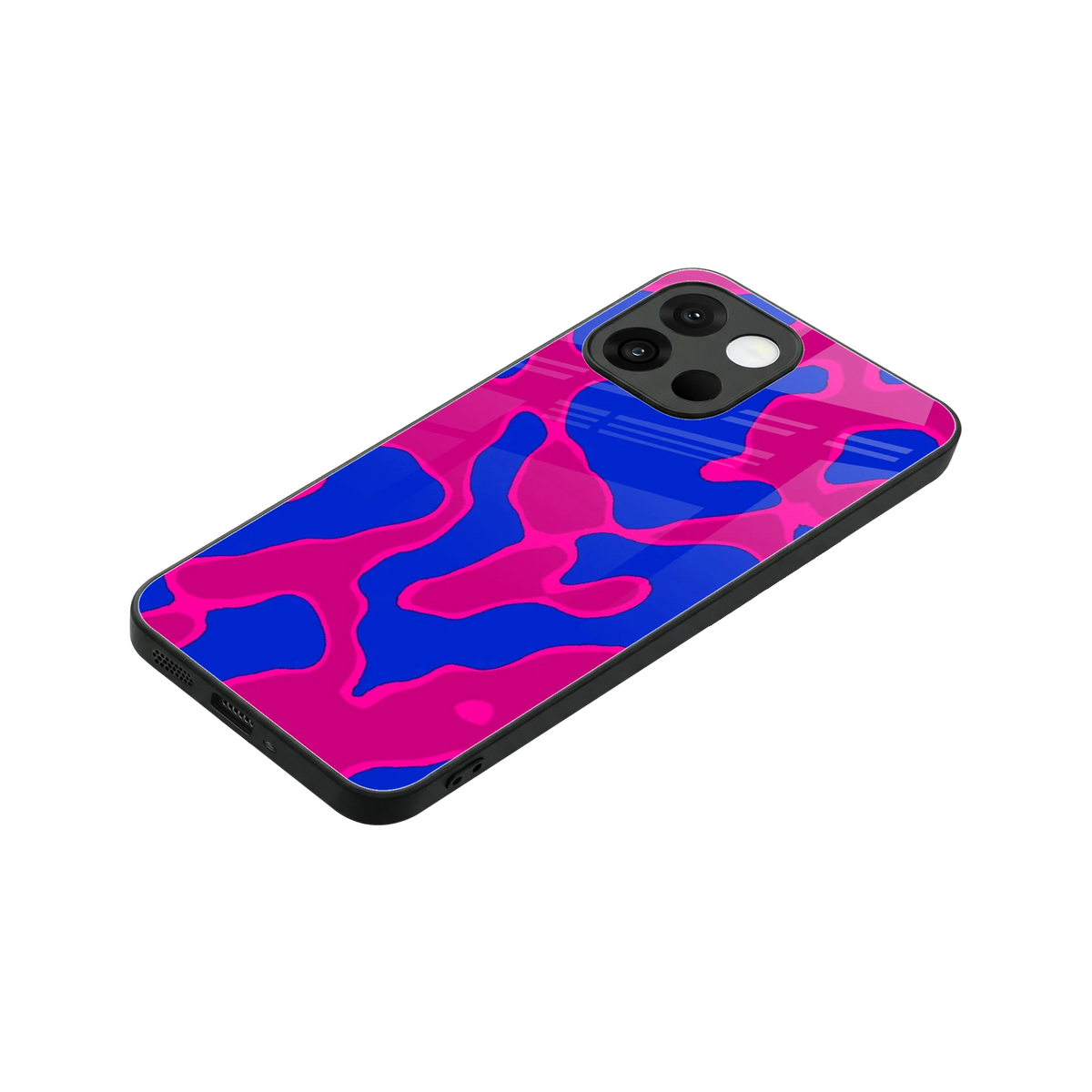 Azure Melt stylish phone case for oneplus 13s | glossy glass and slim fit