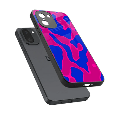 Azure Melt sleek oneplus 15r cover with tempered glass back and TPU edges