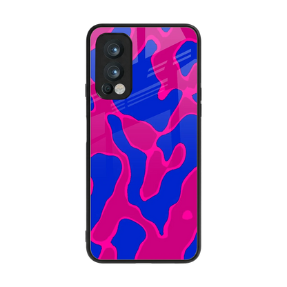 Azure Melt back phone cover | glass case for oneplus nord 2