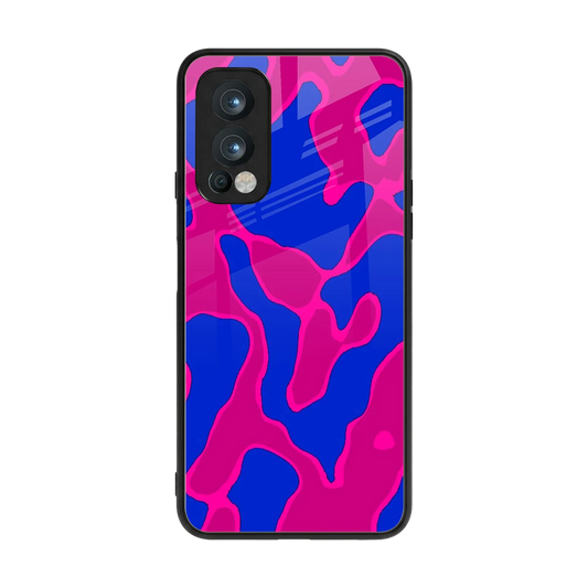 Azure Melt back phone cover | glass case for oneplus nord 2