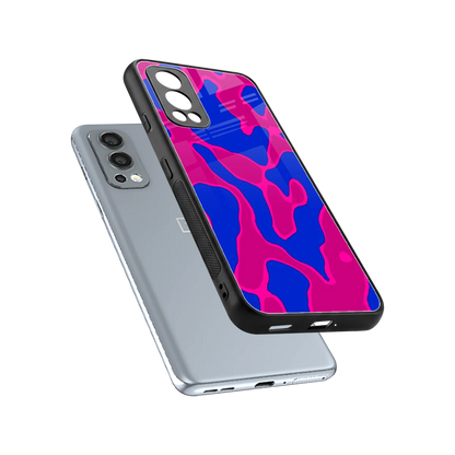 Azure Melt sleek oneplus nord 2 cover with tempered glass back and TPU edges