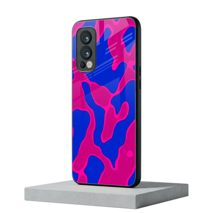 Azure Melt oneplus nord 2 mobile cover | shockproof glass phone case