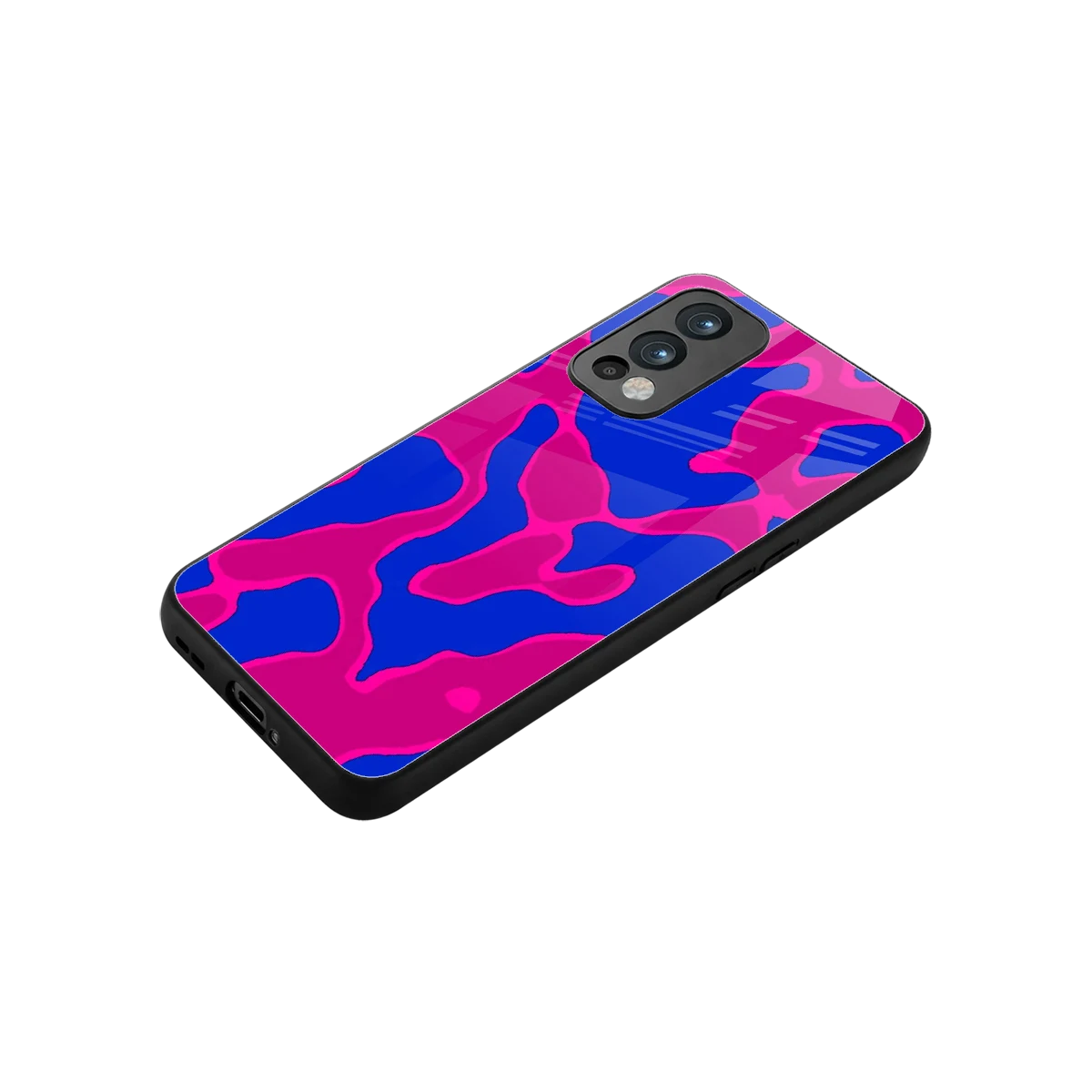 Azure Melt stylish phone case for oneplus nord 2 | glossy glass and slim fit