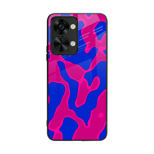 Azure Melt back phone cover | glass case for oneplus nord 2t