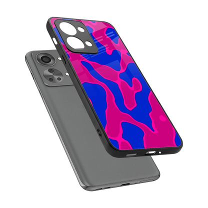 Azure Melt sleek oneplus nord 2t cover with tempered glass back and TPU edges