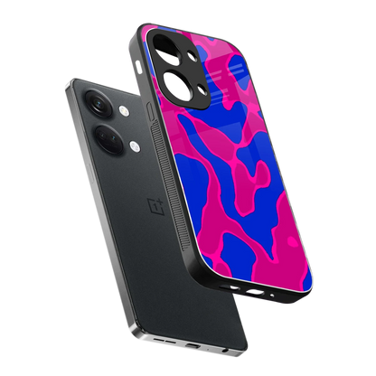 Azure Melt sleek oneplus nord 3 cover with tempered glass back and TPU edges