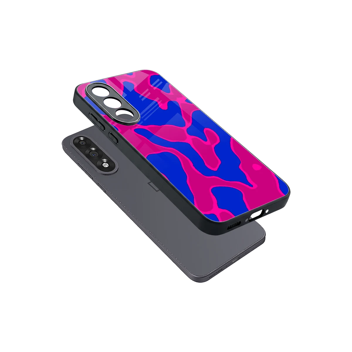 Azure Melt sleek oneplus nord 5 cover with tempered glass back and TPU edges