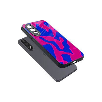 Azure Melt sleek oneplus nord 5 cover with tempered glass back and TPU edges