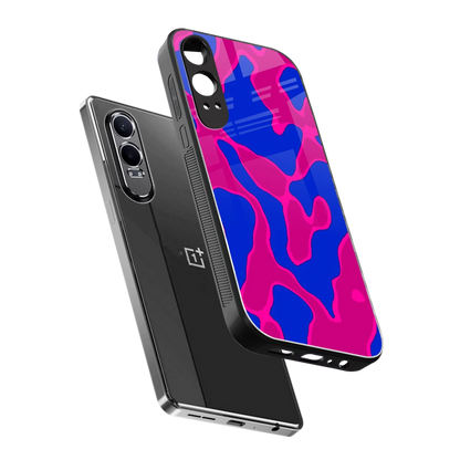 Azure Melt sleek oneplus nord ce 4 lite cover with tempered glass back and TPU edges