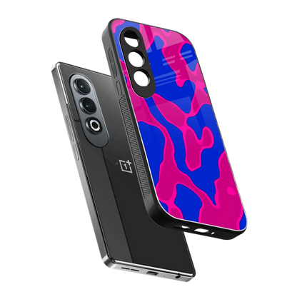 Azure Melt sleek oneplus nord ce 4 cover with tempered glass back and TPU edges