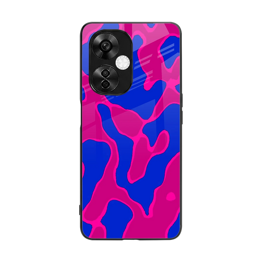 Azure Melt back phone cover | glass case for oneplus nord ce 3 lite