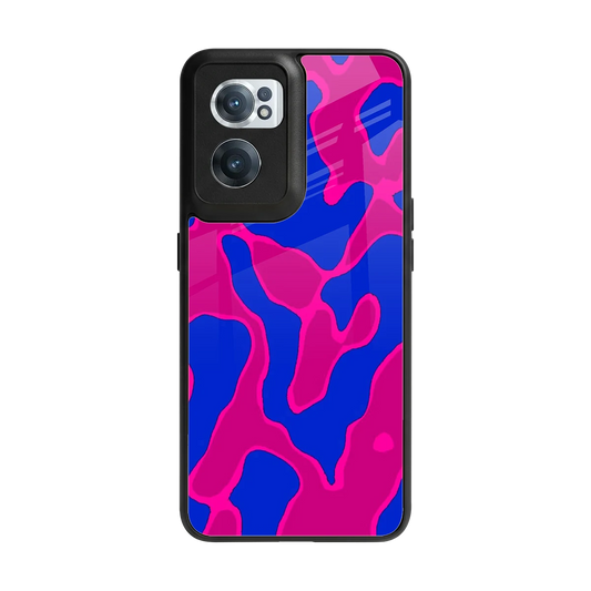 Azure Melt back phone cover | glass case for oneplus nord ce 2