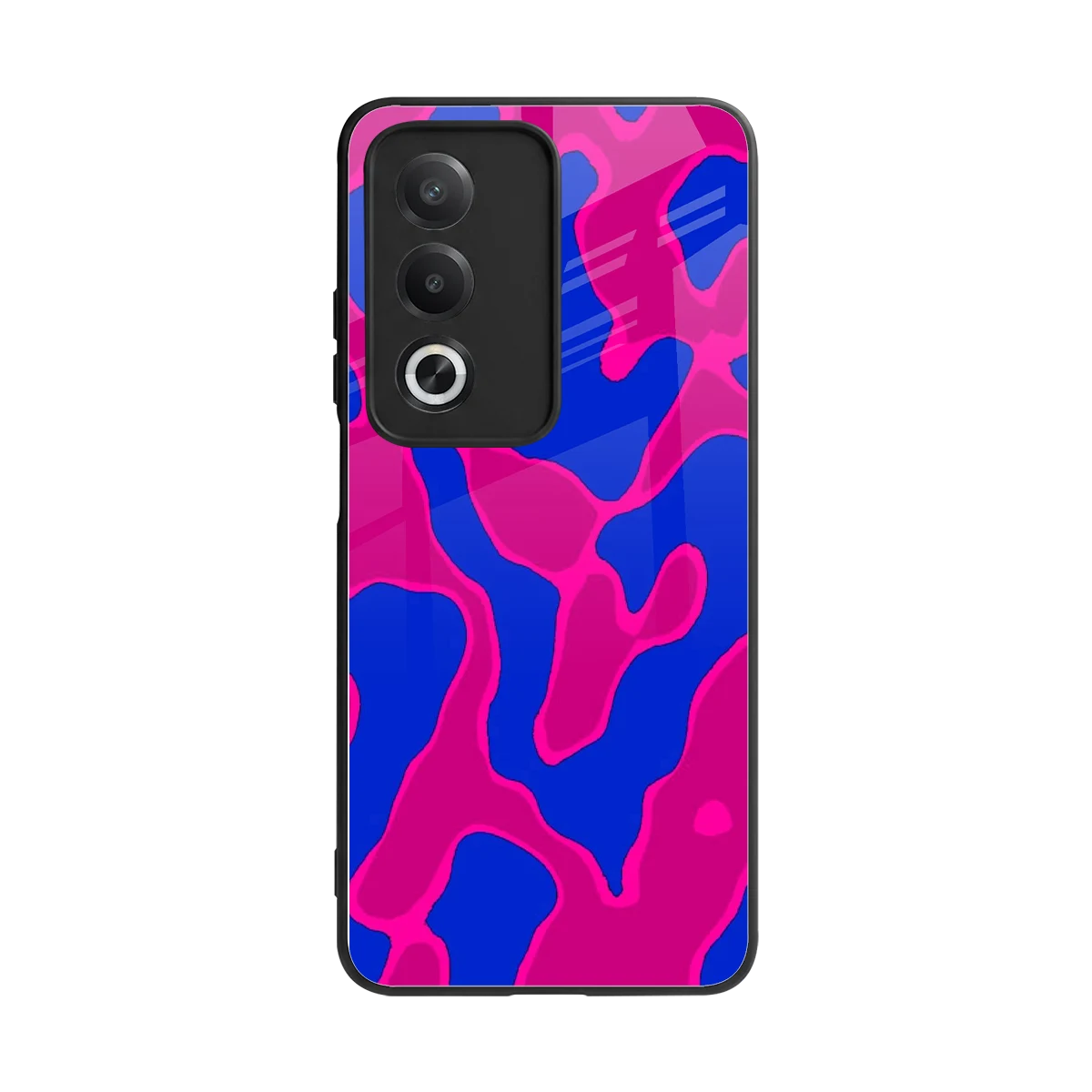 Azure Melt back phone cover | glass case for oppo a3 pro