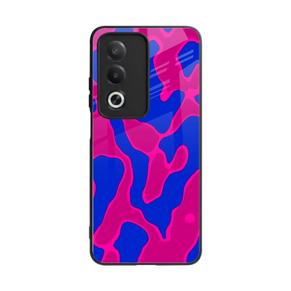 Azure Melt back phone cover | glass case for oppo a3 pro