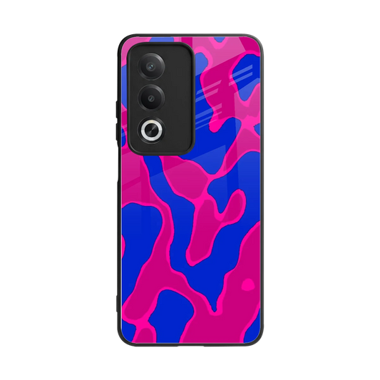 Azure Melt back phone cover | glass case for oppo a3 pro