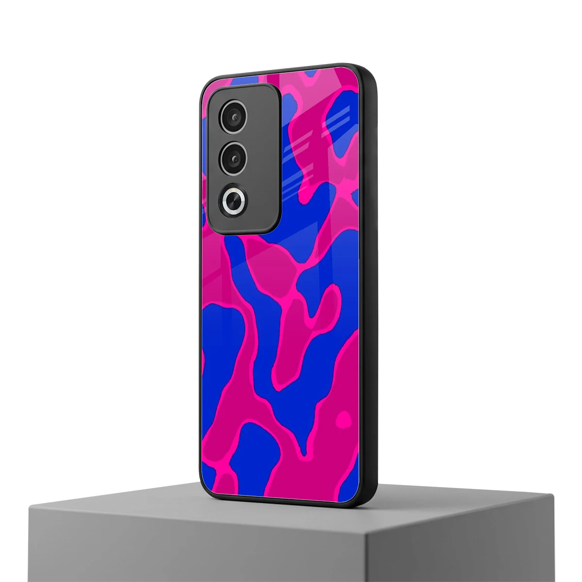Azure Melt oppo a3 pro mobile cover | shockproof glass phone case